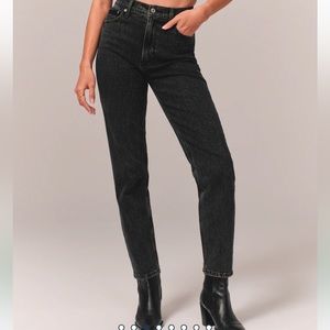 Abercrombie mom jeans